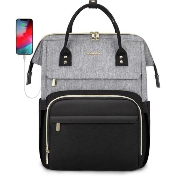 Laptop Backpack for Women Fashion Business Computer Backpacks Travel Bags Purse - Picture 1 of 6
